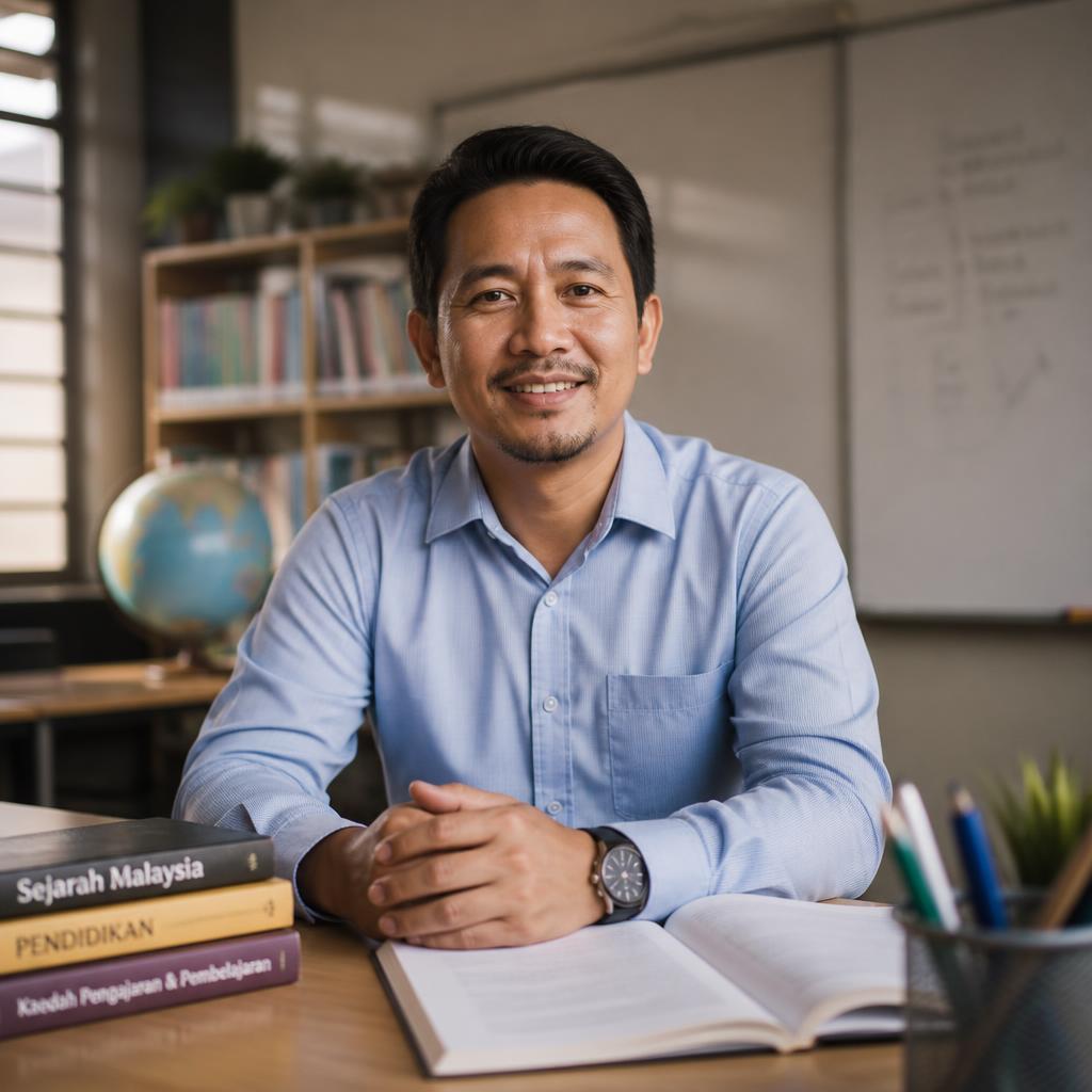 Portrait of Cikgu Mizan